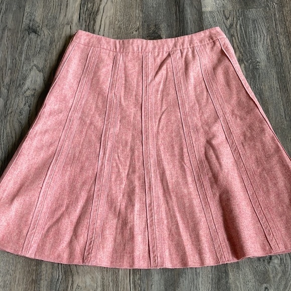 Merona Women’s Pink Wool Blend A Line Skirt, size 6 - Picture 5 of 7